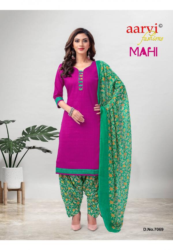 Aarvi Mahi Vol-5 Cotton Designer Readymade Collection